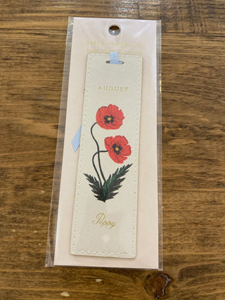 Birth Month Bookmark - August