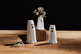 Tall Ghost Vase