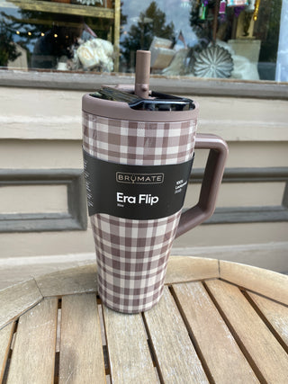 Era Flip 30oz - Pecan Plaid