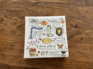 Fall Favorites Cocktail Napkin