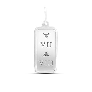 7 Down 8 Up Silver Medium