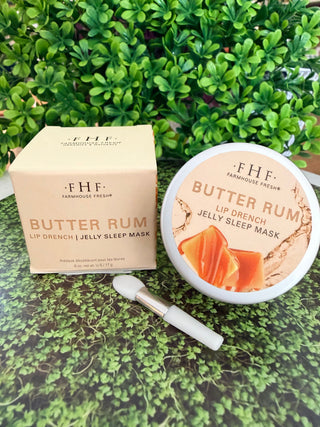 Butter Rum Lip Drench Jelly Sleep Mask .60 oz