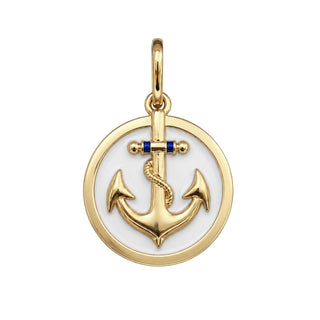Anchor: The Gratitude Anchor All Gold Alpine White Medium