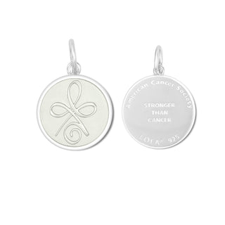 American Cancer Society Celtic Knot Alpine White Small