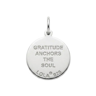Anchor: The Gratitude Anchor Gold Alpine White Medium