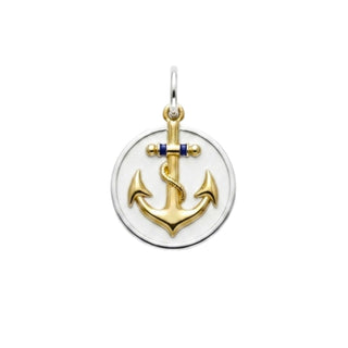 Anchor: The Gratitude Anchor Gold Alpine White Small