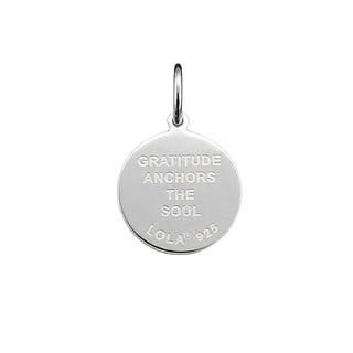 Anchor: The Gratitude Anchor Gold Alpine White Small