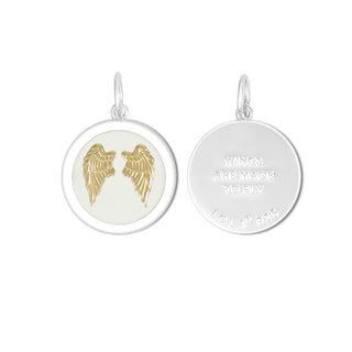 Angel Wings Fly Gold Alpine White Medium