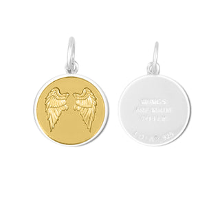 Angel Wings Fly Gold Center Small
