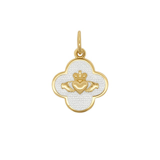 Claddagh All Gold Alpine White Small