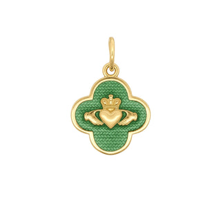 Claddagh All Gold Sage Green Small