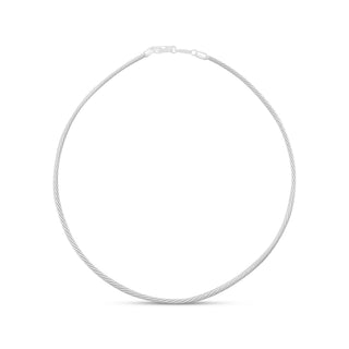Choker Cable Silver 16"