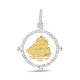 Clipper Ship Gold Alpine White Small