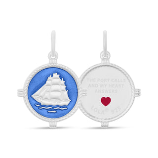Clipper Ship Silver Periwinkle Small