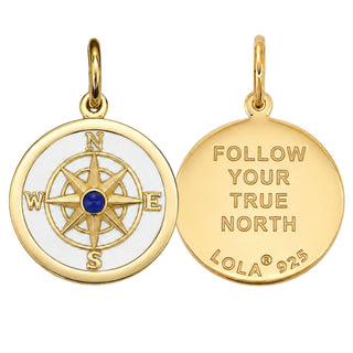 Compass: True North Compass All Gold Alpine White Medium