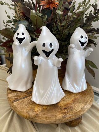 Pearlescent Smiling Ghost 6.5"