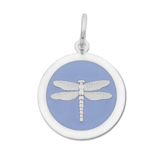 Dragonfly Silver Lavender Medium