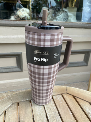 Era Flip 40oz - Pecan Plaid
