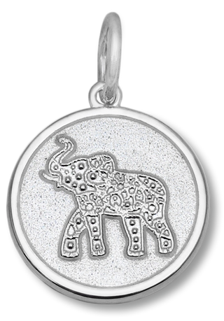 Elephant Silver Alpine White Small