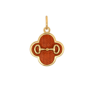 Equestrian All Gold Burnt Orange Small
