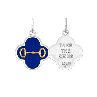 Equestrian Gold Indigo Small