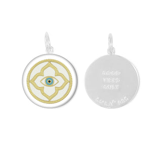 Evil Eye Gold Alpine White Medium
