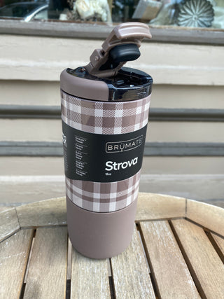 Strova 18oz - Pecan Plaid