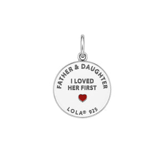 Father & Daughter Silver Alpine White Medium