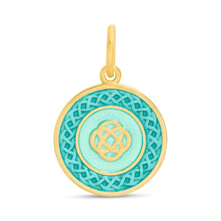 Family Knot All Gold Seafoam Small