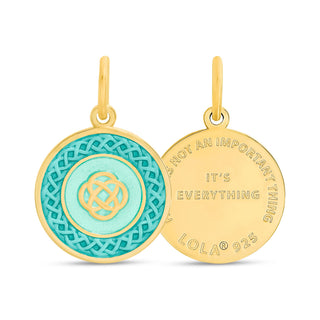 Family Knot All Gold Seafoam Small