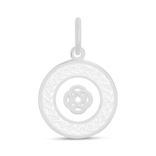 Family Knot Silver Alpine White Small
