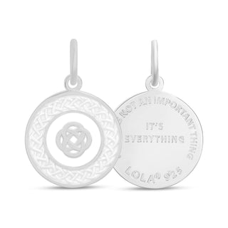 Family Knot Silver Alpine White Small