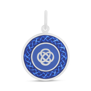 Family Knot Silver Indigo Medium