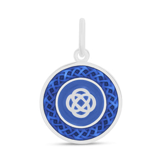Family Knot Silver Indigo Small