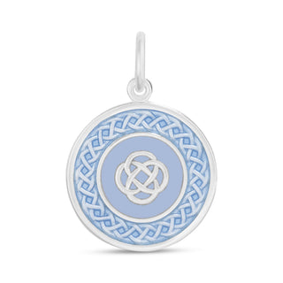 Family Knot Silver Lavender Medium
