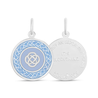 Family Knot Silver Lavender Medium
