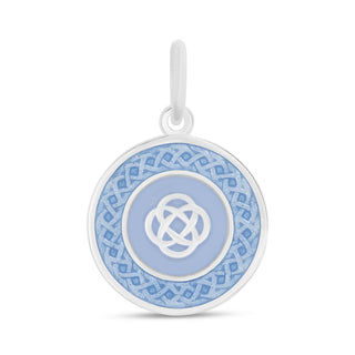 Family Knot Silver Lavender Small