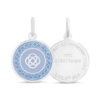 Family Knot Silver Lavender Small