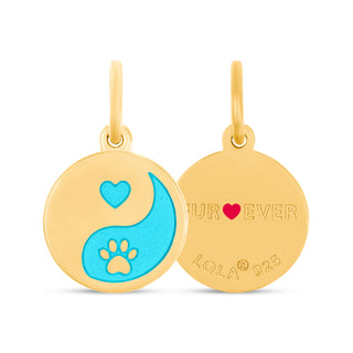 FUR♥️EVER All Gold Light Blue Mini