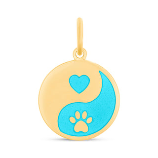 FUR♥️EVER All Gold Light Blue Small