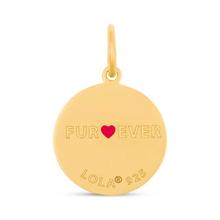 FUR♥️EVER All Gold Light Blue Small