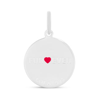 FUR♥️EVER Silver Light Blue Small