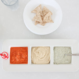 G9 Pinstripe Garnish Dish
