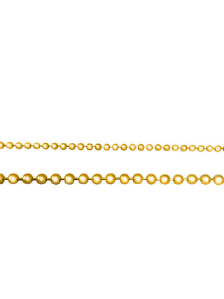 Gold Ball 3mm 18"