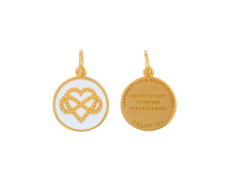 Grandmother & Granddaughter All Gold Alpine White Small