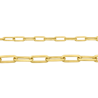 Gold Oval 5.2mm 18"
