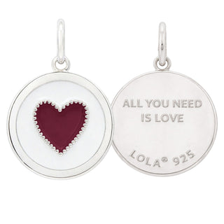 Heart Cranberry Medium