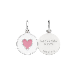 Heart Flamingo Pink Mini