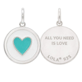 Heart Turquoise Medium