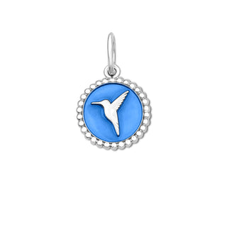 Hummingbird Silver Periwinkle Small